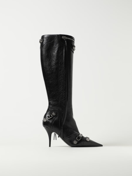 Balenciaga boots: Balenciaga Cagole boots in Arena leather