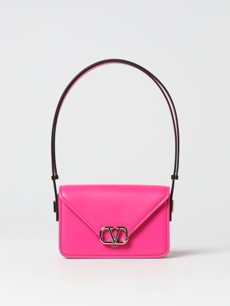 Valentino: Valentino Garavani Letter Bag in leather