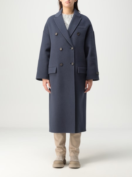 Brunello Cucinelli coat in virgin wool blend