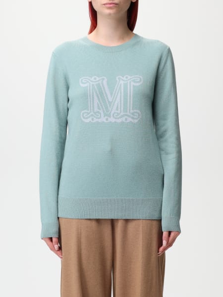 Max Mara cashmere sweater with jacquard monogram