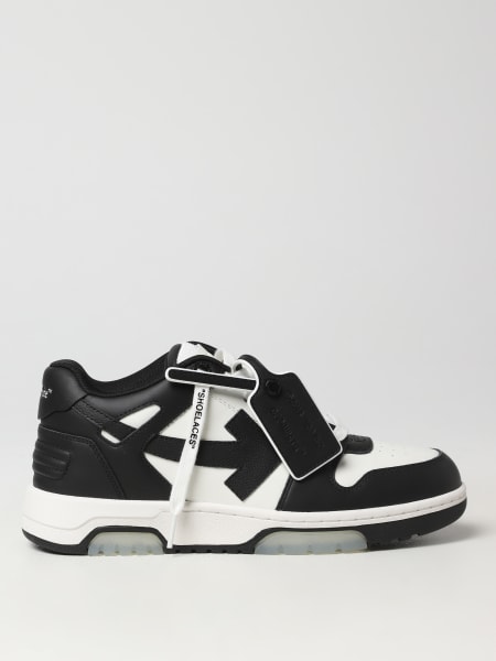 Off-White Out Of Office leather sneakers with logo