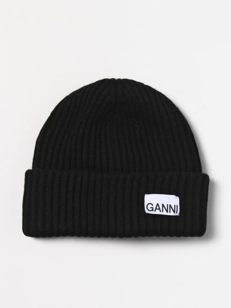 Cappello Ganni in misto lana riciclata