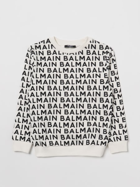 Balmain Детское: Свитер мальчик Balmain Kids