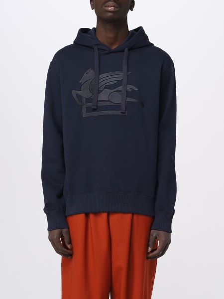 Men's Etro: Etro sweatshirt in cotton with embroidery