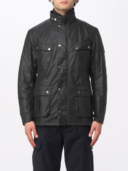 Giubbotto Barbour in cotone cerato