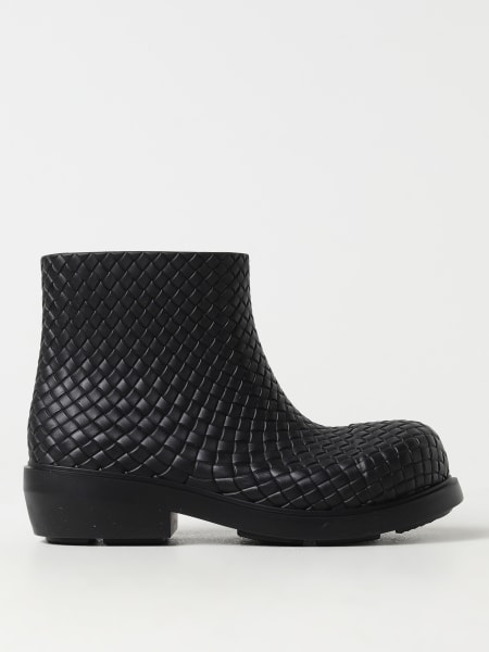 Bottega Veneta Fireman ankle boots in woven rubber