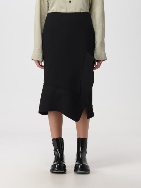 Bottega Veneta skirt in cotton and wool blend