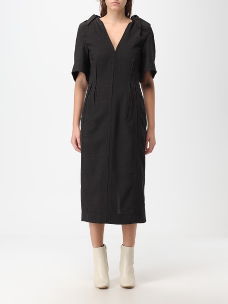 Bottega Veneta dress in checkered wool blend