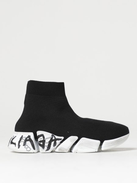 Balenciaga sneakers: Balenciaga Speed 2.0 Graffiti sneakers in recycled knit