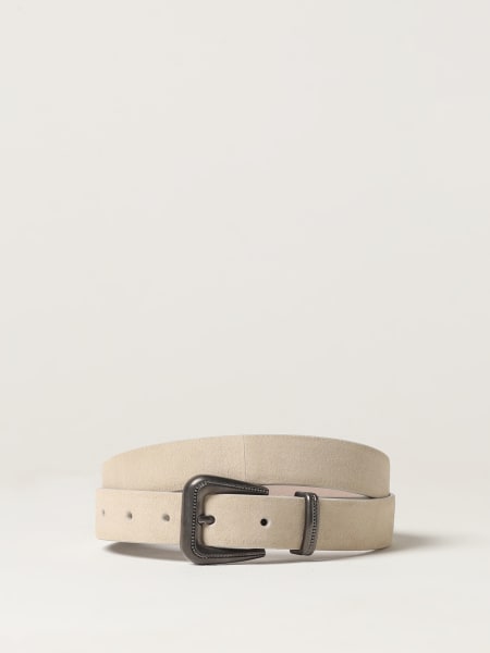 Brunello Cucinelli belt in suede