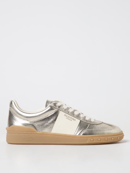 Shoes: Valentino Garavani sneakers in laminated leather