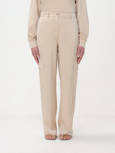 Pantalone cargo Michael Kors in raso