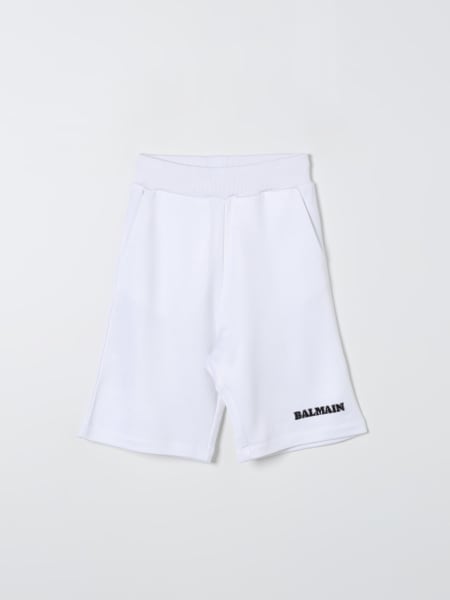 Balmain: Pantaloncino jogging Balmain Kids