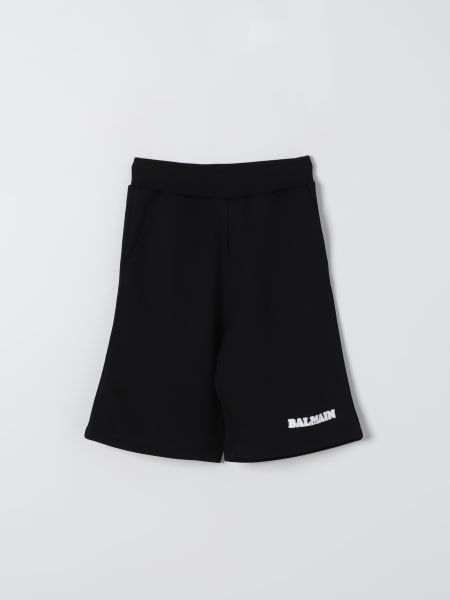 Balmain: Pantaloncino jogging Balmain Kids