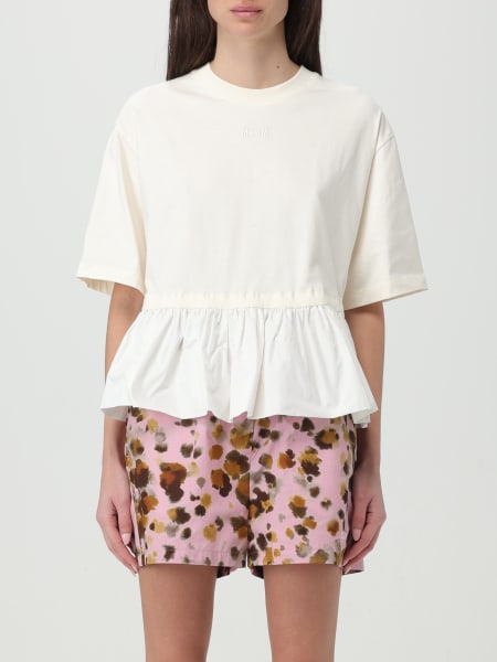 MSGM: T-shirt femme MSGM