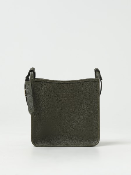 Longchamp Le Foulonné bag in grained leather