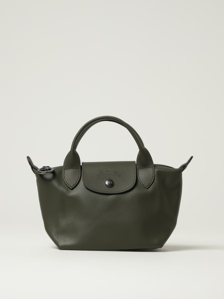 Longchamp Le Pliage Xtra leather bag with shoulder strap