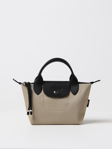 Designer bags: Longchamp Le Pliage Energy XS bag in recycled nylon and grained leather