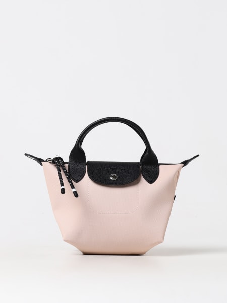 Longchamp Le Pliage Energy XS bag in recycled nylon and grained leather