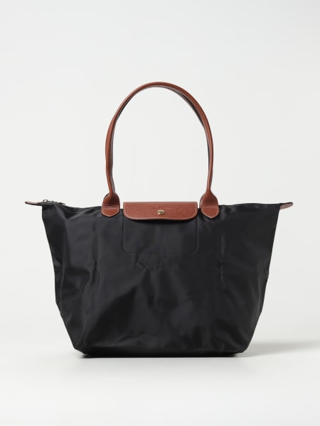 Borsa Le Pliage Original L Longchamp in nylon riciclato e pelle