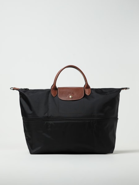 Longchamp Le Pliage travel bag in recycled nylon and leather