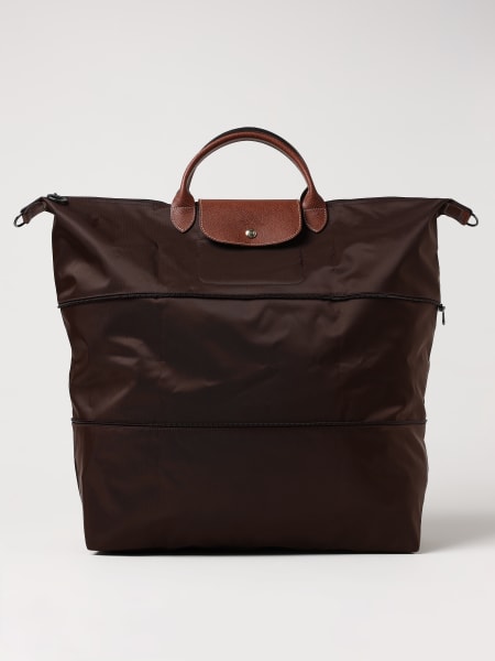 Longchamp Le Pliage travel bag in recycled nylon and leather