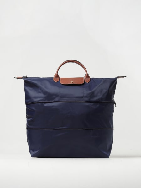 Longchamp Le Pliage travel bag in recycled nylon and leather