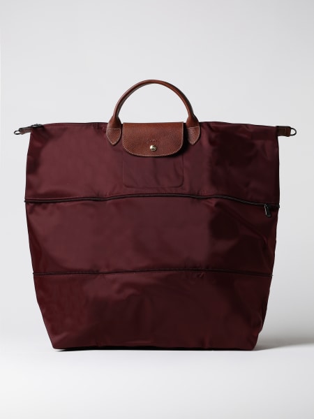 Longchamp Le Pliage travel bag in recycled nylon and leather