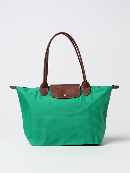 Longchamp Le Pliage bag in nylon and grained leather