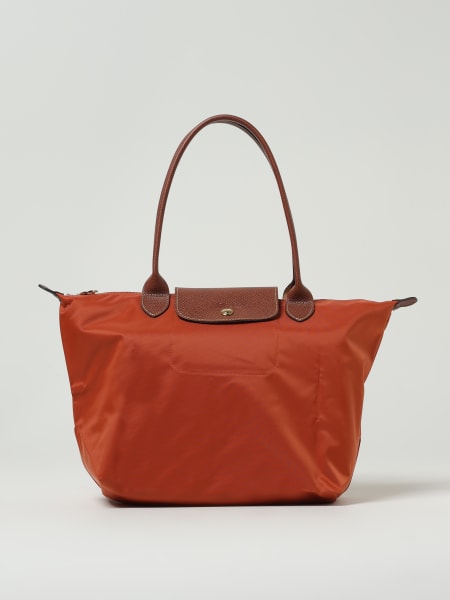 Longchamp Le Pliage bag in nylon and grained leather