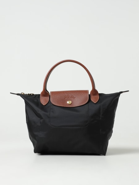 Longchamp Le Pliage Original S bag in nylon and grained leather