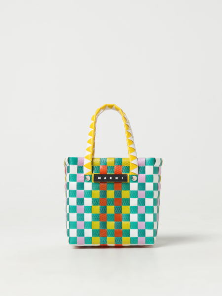 Marni bag in woven polypropylene