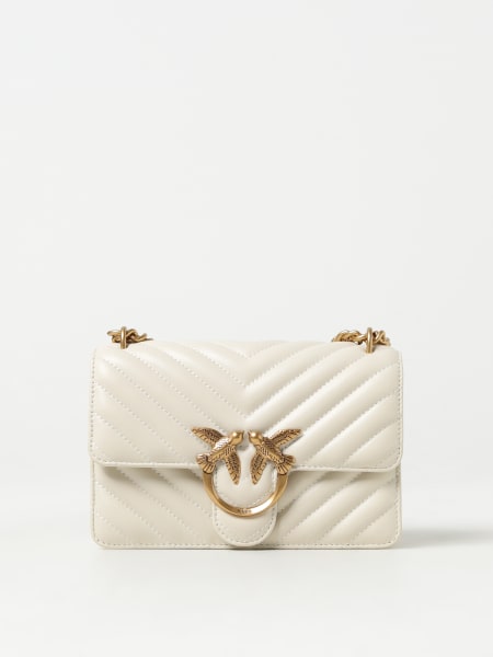 Borsa Love Mini Pinko in nappa matelassé