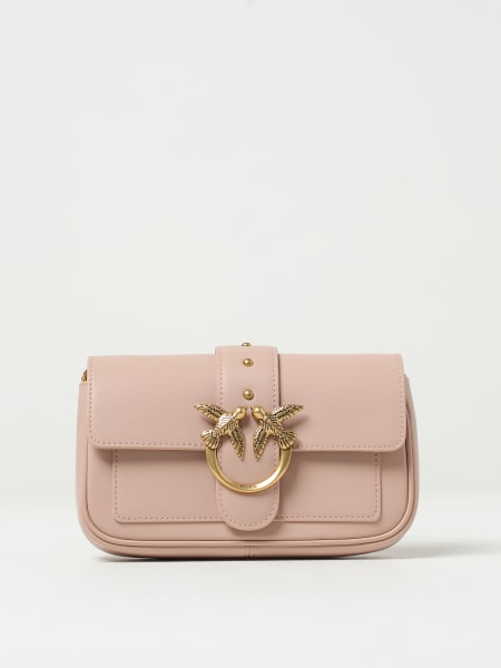Pinko: Borsa Pinko in pelle con logo