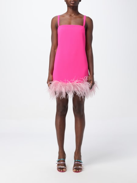 Pinko: Abito mini Pinko con piume
