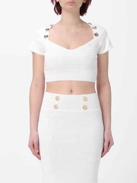 Pinko crop top with buttons