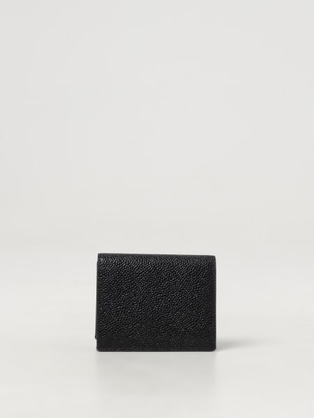 Thom Browne credit card holder in grained leather