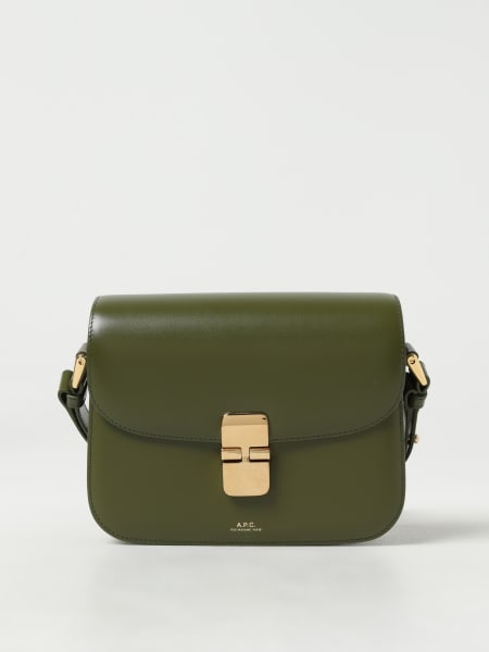 A.P.C.: Borsa Grace A.P.C. in pelle