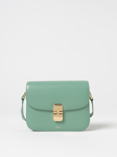 A.P.C.: Borsa Grace A.P.C. in pelle con tracolla
