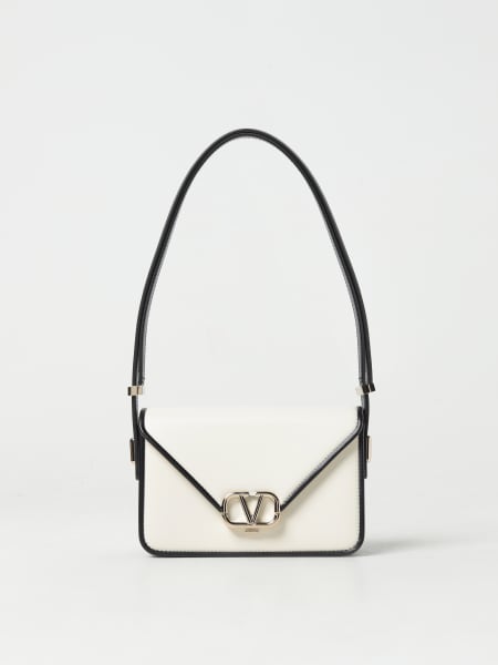 Valentino: Valentino Garavani Letter leather bag