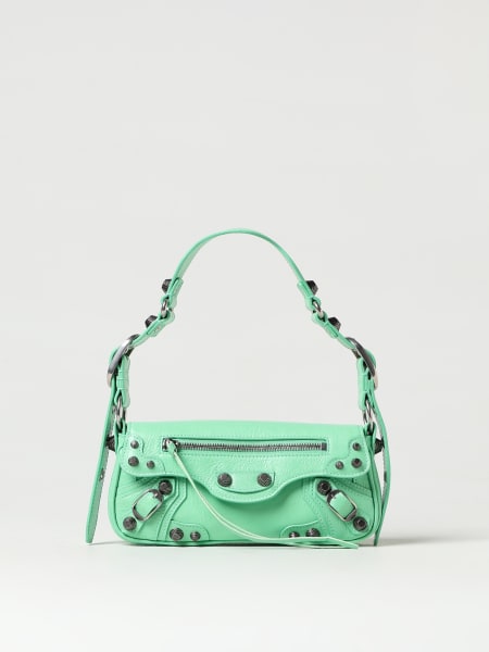 Borsa Le Cagole Sling Balenciaga in pelle bottalata