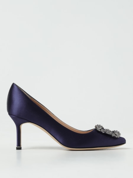 Manolo Blahnik Hangisi pumps in satin