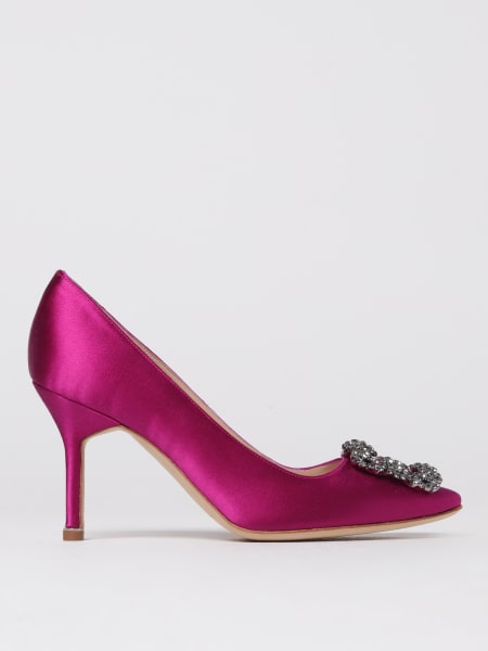 Manolo Blahnik Hangisi pumps in satin