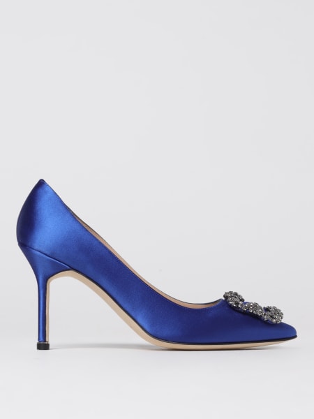 Manolo Blahnik Hanigisi pumps in satin