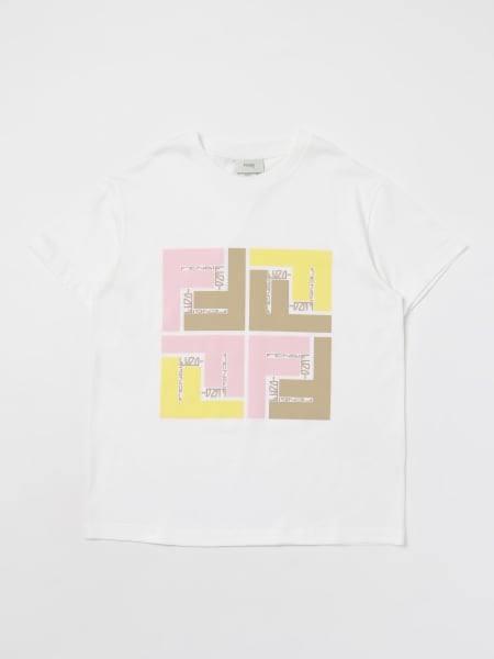 T-shirt boys Fendi Kids