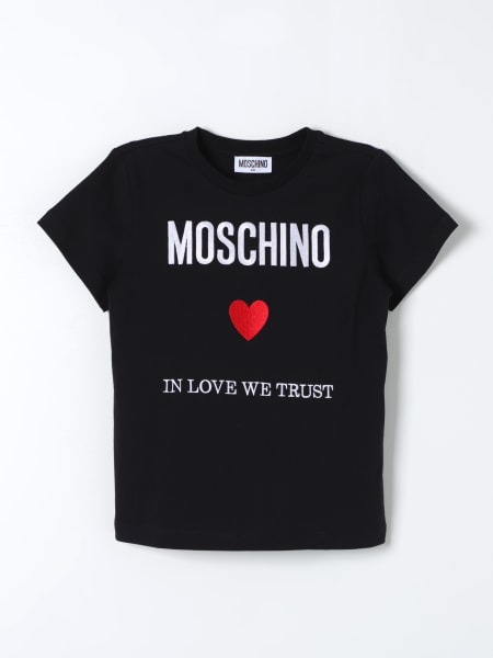 Moschino: T-shirt fille Moschino Kid