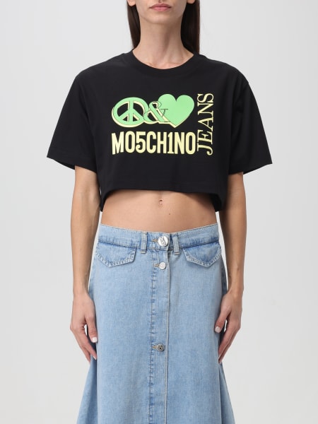 Moschino: Футболка для нее Moschino Jeans