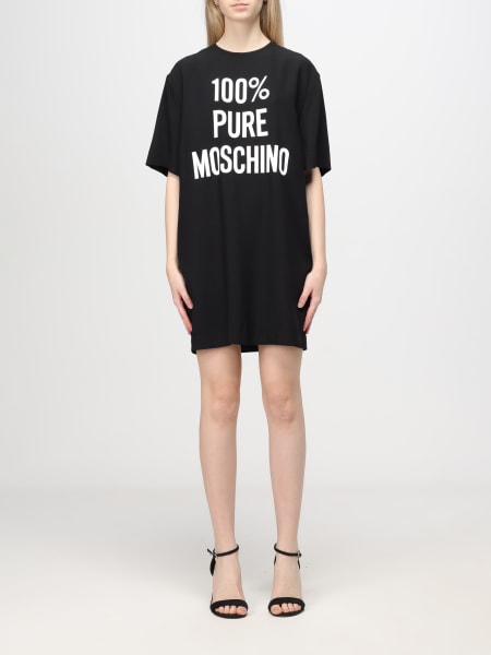 Abendkleider: Kleid Damen Moschino Couture