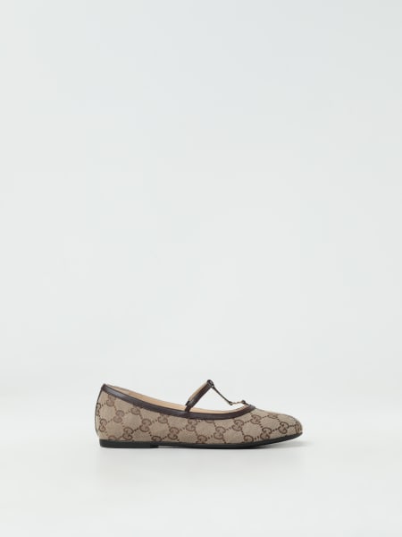 Gucci fabric ballet flats with GG jacquard monogram