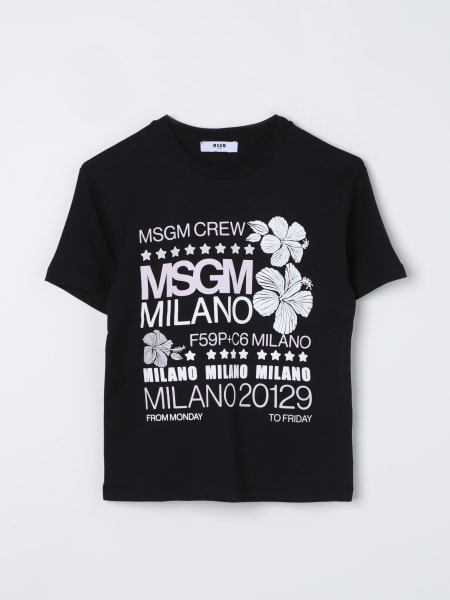 Tシャツ 女の子 MSGM Kids